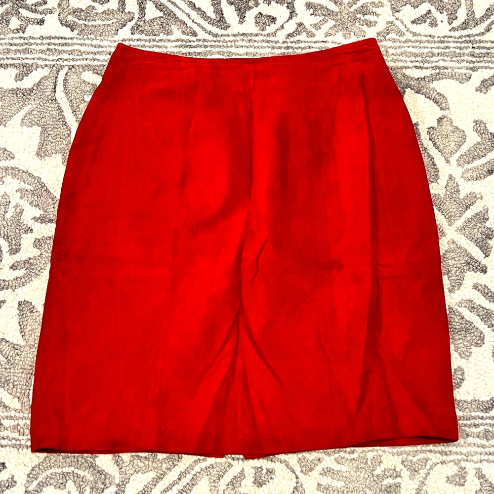 Vintage Wilsons Leather Suede Skirt